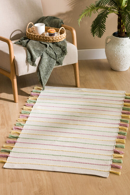 Detailed Pile Carpet 70×140 cm