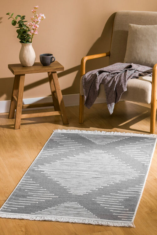 Patterned with Tassels Rug 80×150 cm
