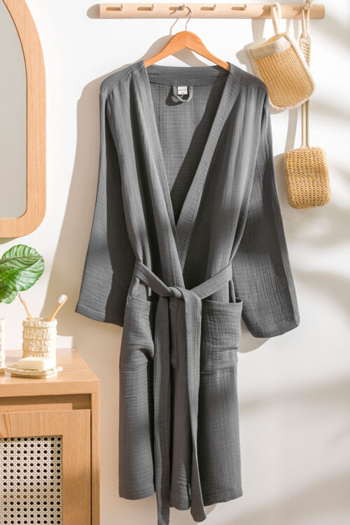 Cotton Muslin Robe