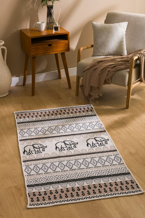 Ethnic Design Carpet 80×140 cm