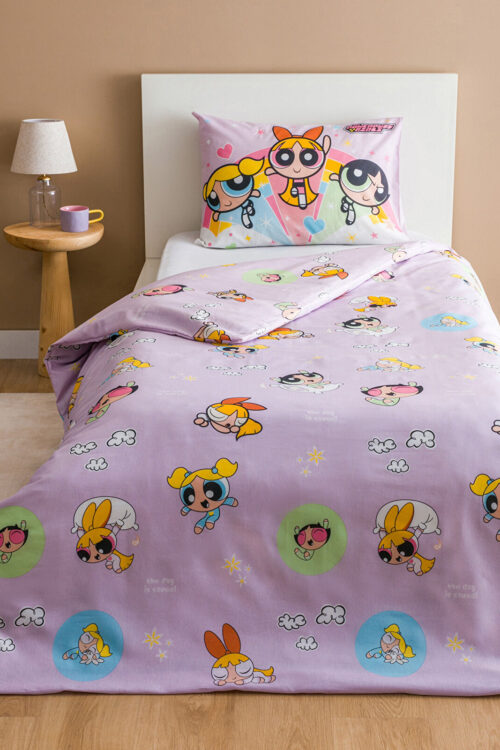 Powerpuff Girls Printed Kids Bedding Set