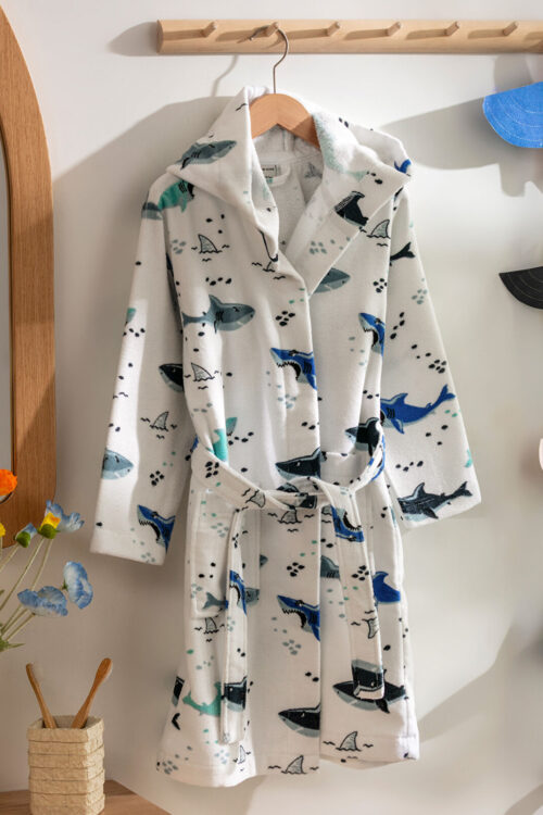Printed Hooded Boys’ Child Pajamas