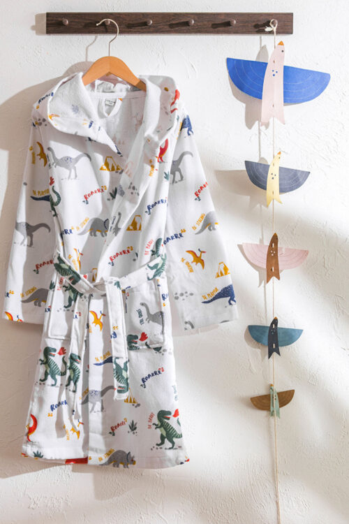 Dinosaur Print Girls Child Coat