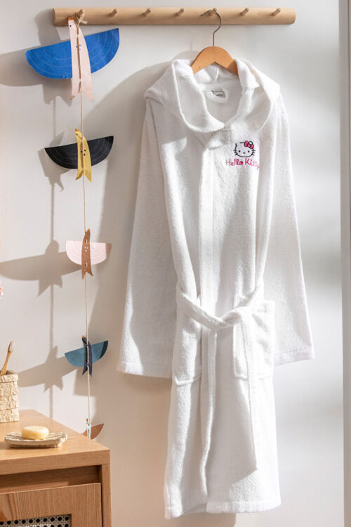 Hello Kitty Embellished Girls’ Robe
