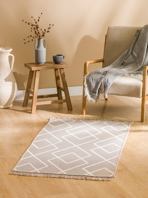 rug patterned double-sided with product image