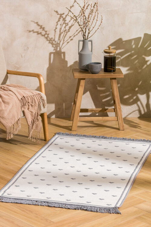 Patterned Double-sided Rug 80×140 cm