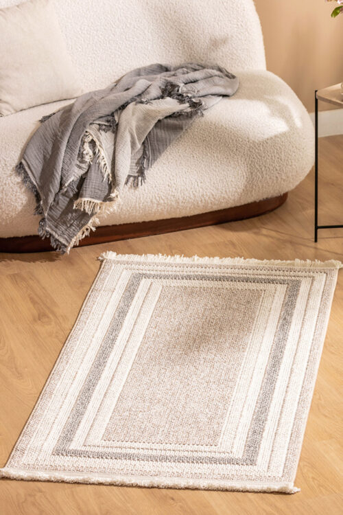 Patterned with Tassels Rug 80×150 cm