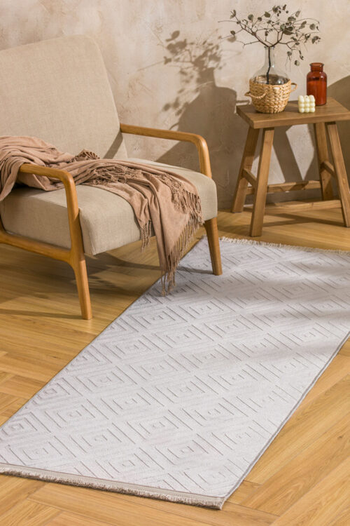 Patterned Hook Rug 120×180 cm