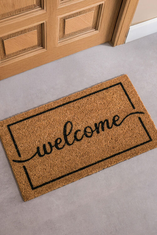 Printed Text Door Mat 45×75 cm