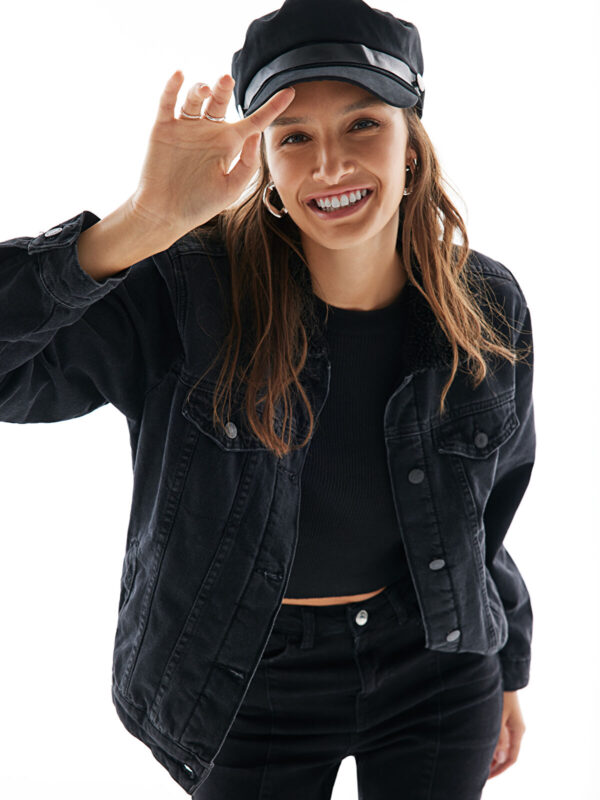 jeans crew neck women's product image