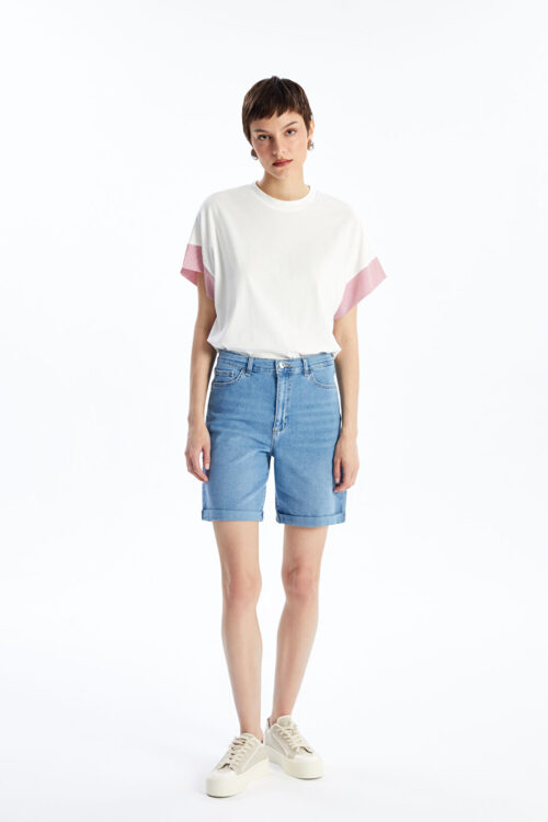 Bermuda Fit Women’s Jeans Shorts