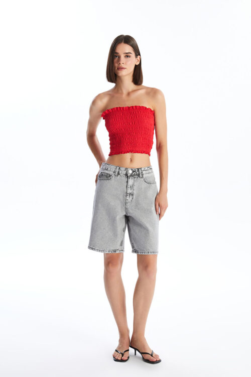 Bermuda Fit Women’s Jeans Shorts