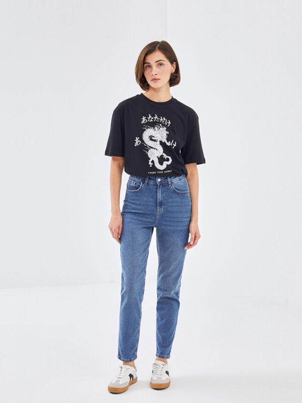 jeans high waist slim product image