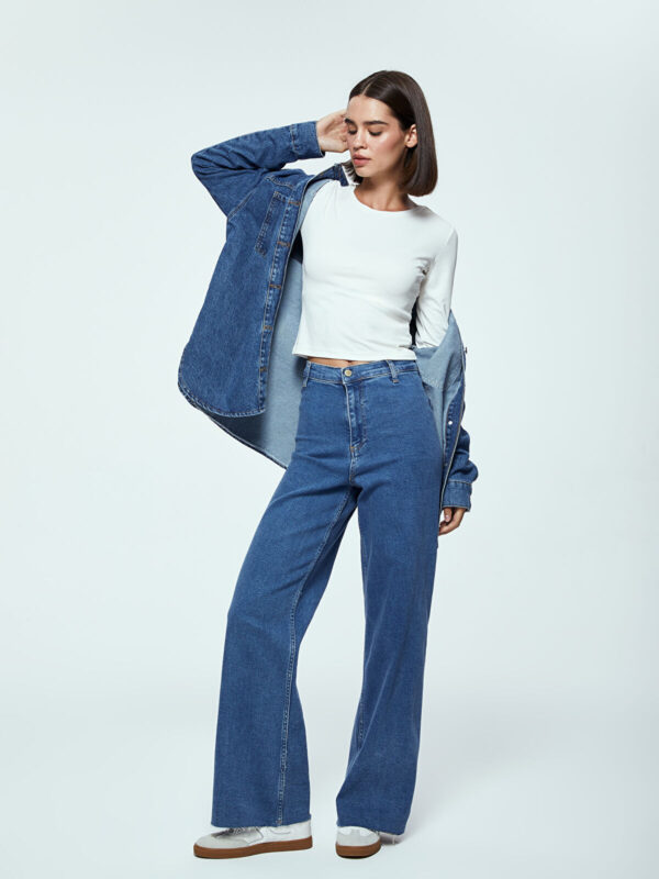 jeans wideleg woman jeans product image