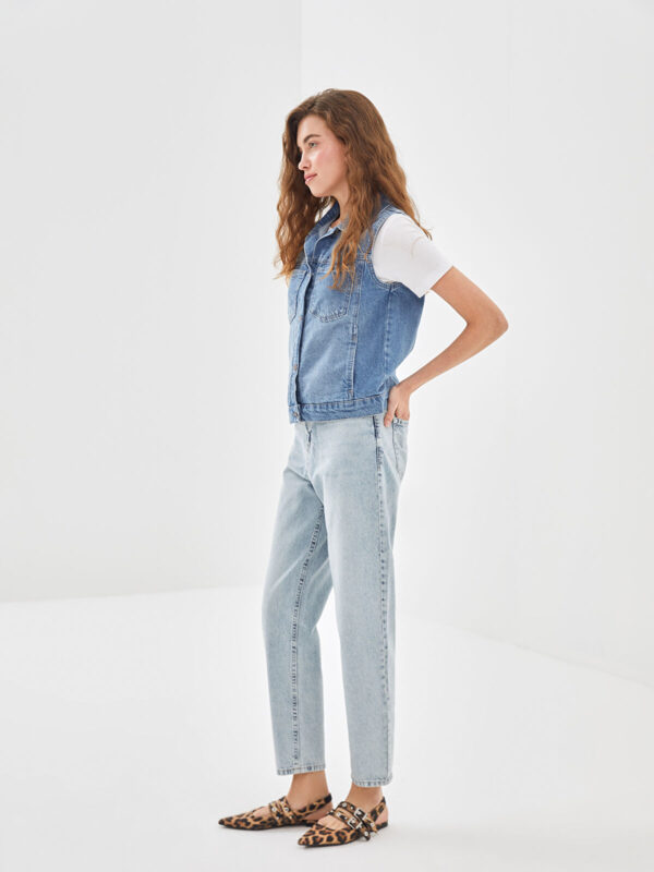 denim jeans mom fit product image