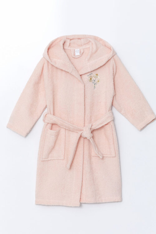 Floral Girl Baby Bathrobe