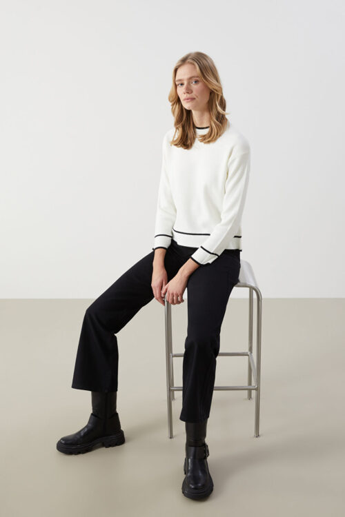 Wideleg Woman Jeans Pants