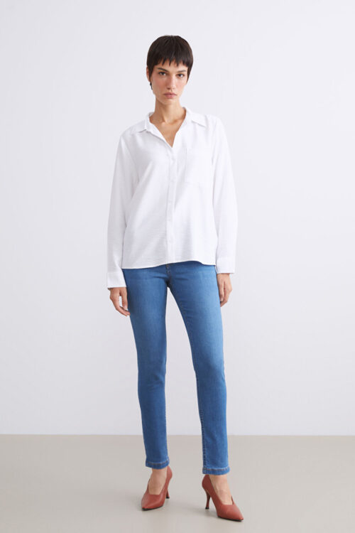 Push Up Woman Jean Trouser