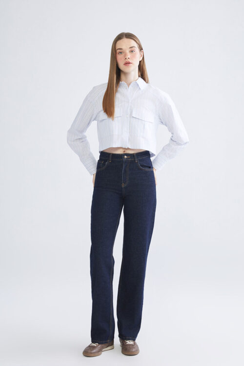 Straight Fit Women’s Jeans Pants