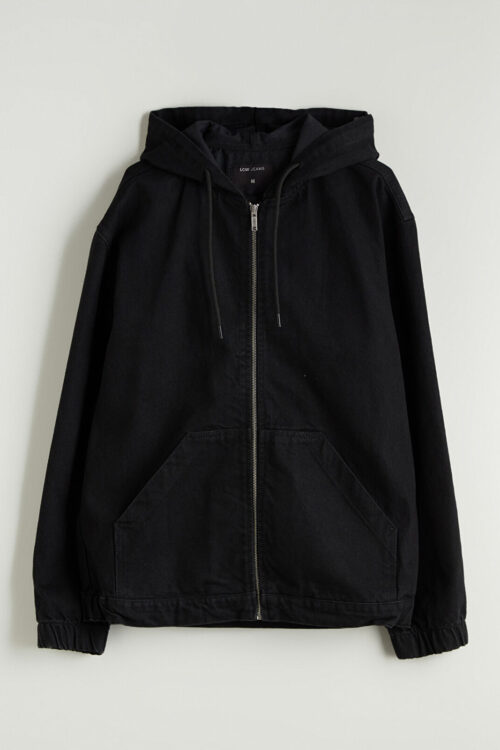 Comfort Fit Hooded Men’s Jeans Jacket